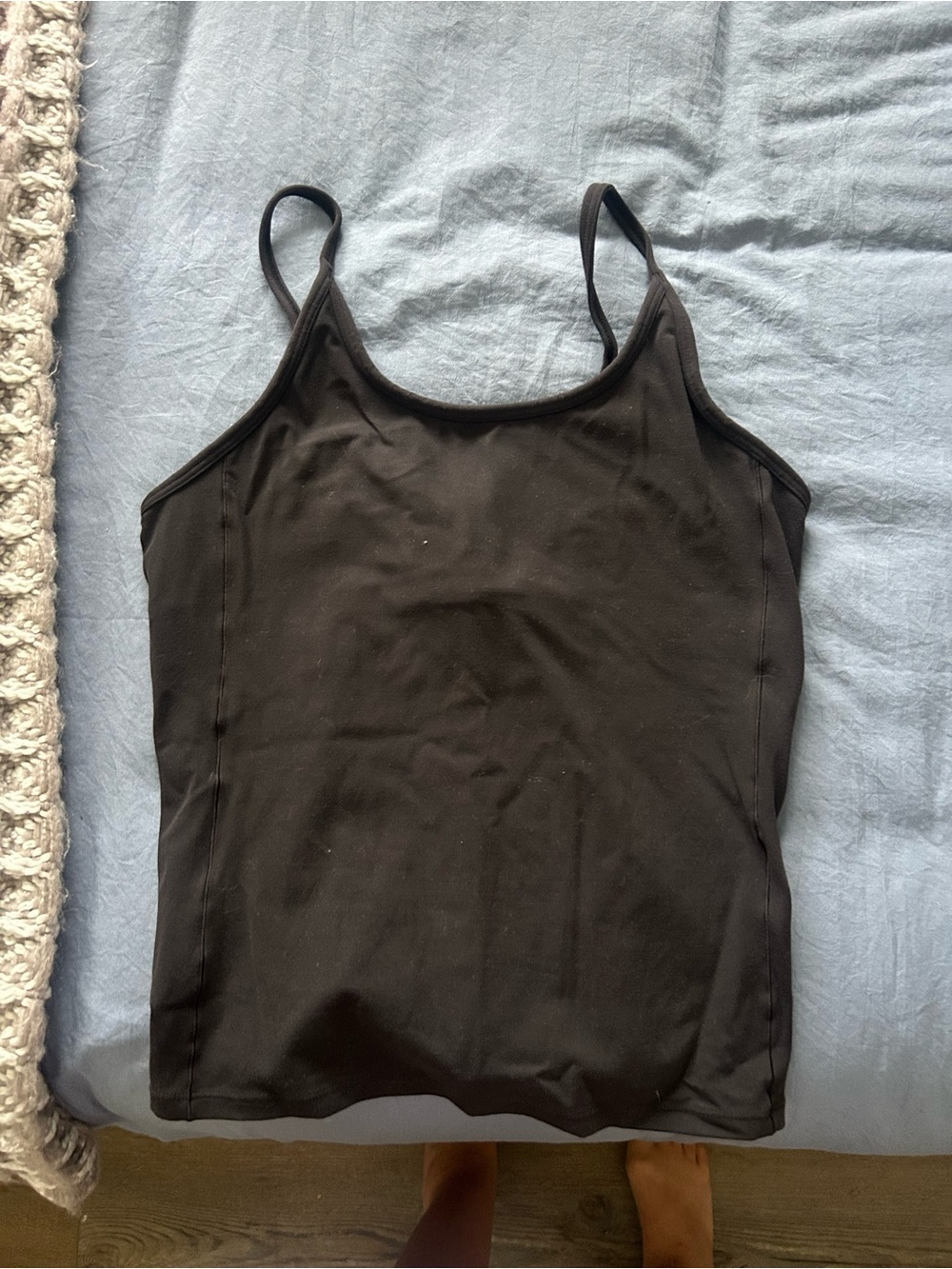 Left On Friday Black Spaghetti-Strap Camisole